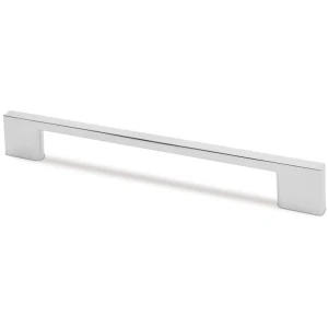 meubelgreep verona glimmend aluminium chroom