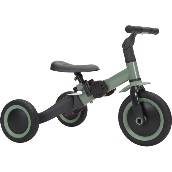 Topmark 4 in 1 driewieler / loopfiets / balance bike / Kaya - groen