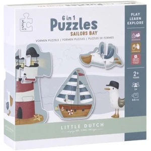 Little Dutch - Vormen Puzzel - Sailors Bay