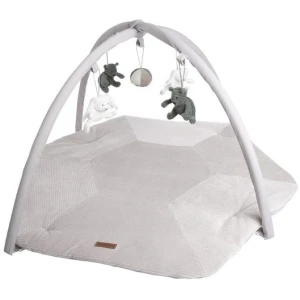 Baby's Only - Speelkleed - Sense zeegroen / kiezel grijs / wit