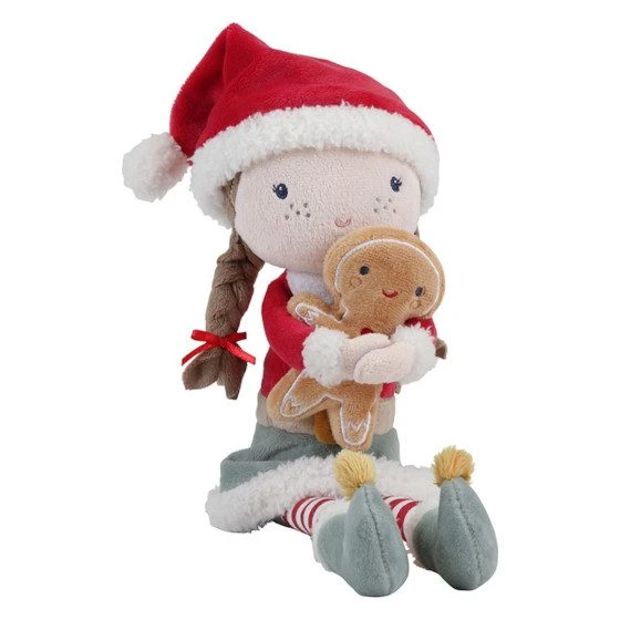 Little Dutch - Knuffelpop - Kerst Rosa 35 cm - Afbeelding 3