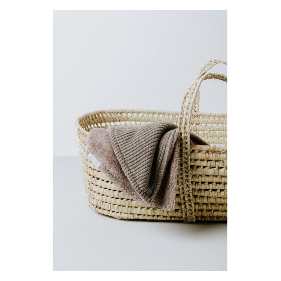 Baby's Only - Gebreide Wiegdeken - Teddy Baby Deken Hope - Hazel Bruin - Afbeelding 2