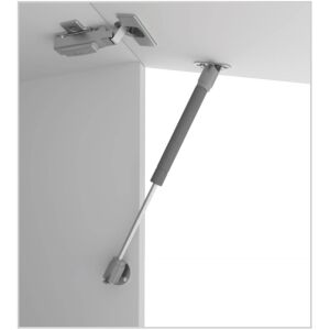 GTV - Gasveer - Gaslift - 80N Lang - Zilver - 4 Stuks
