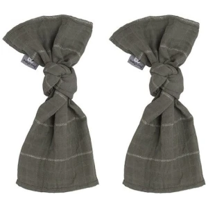 Baby's Only - Baby Swaddle - Inbakerdoek - Hydrofiele Doeken - Sparkling - Khaki - 2 stuks