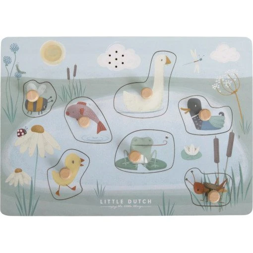 Little Dutch - Geluidenpuzzel - Vormenpuzzel - Little Goose