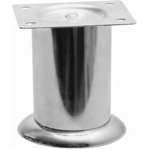 GTV - Meubelpoot - Chroom - 80 x 140 mm