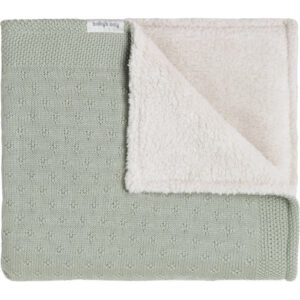 Baby's Only - Ledikantdeken Teddy Mood - Laurel Green - 100 x 135 cm