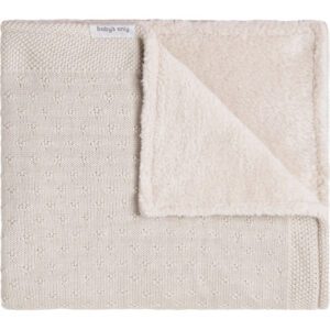 Baby's Only - Ledikantdeken Teddy Mood - Warm Linnen - 100 x 135 cm