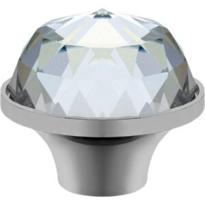 GTV - Deurknop - Kristal Chroom - Halfrond