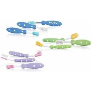 Nuby - Tandenborstelset - +3m