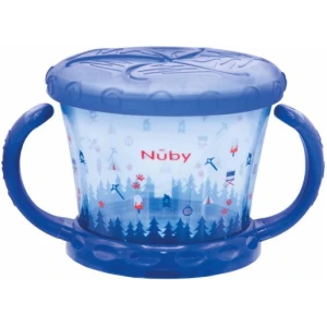 Nuby - Koekendoosje - Snack keeper - Blauw