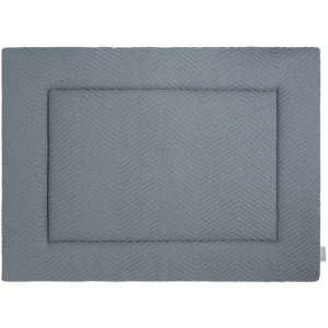 Baby's Only - Gebreid Boxkleed Grace - Parklegger - Speelkleed - Nordic Blue - 75x95 cm