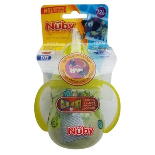 Nuby - Designer Series - Antilekbeker - Met 360° Rietje - 270ml - 12m+