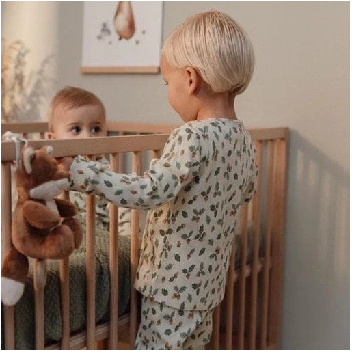 Little Dutch - Forest Leaves - Jongens - Pyjama Eendelig - Maat 50/56 - Afbeelding 3