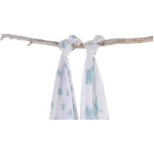Briljant baby - swaddle wit - 120x120 cm - Bjorn hydrofiel