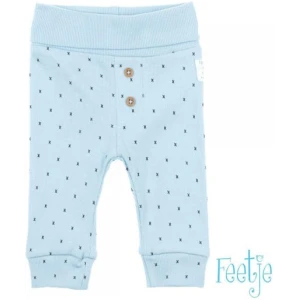 Feetje - broek - AOP - Mini Person - Blauw - MT. 68