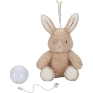 Little Dutch - Newborn - Knuffelkonijn - Licht & Geluid