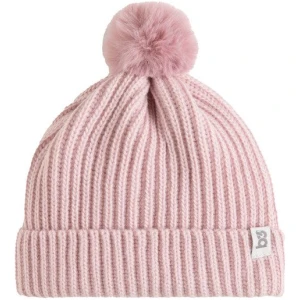 Baby's Only - Cool - Mutsje met Pompon - Oud Roze