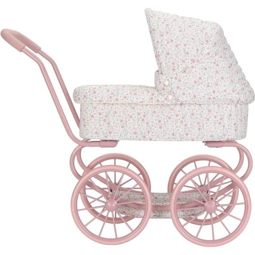 Little Dutch - Poppenwagen - Kinderwagen - Soft Flowers - Afbeelding 3