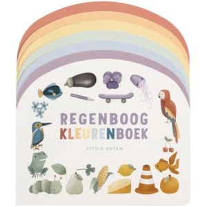Little Dutch - Boekje - Regenboog Kleurenboek