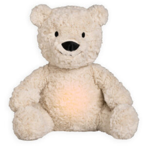 Baby’s Only – Bo de Knuffelbeer met Slaaptrainer – Warm Linen