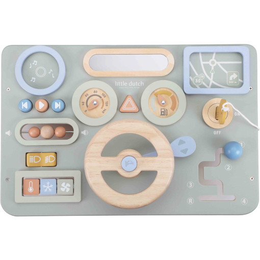 Little Dutch - Houten Autostuur - Afbeelding 3