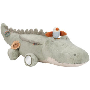 Little Dutch - Activiteitenknuffel - Krokodil XL - Safari Friends