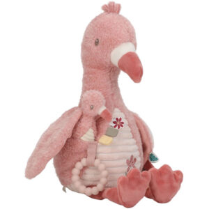 Little Dutch - Activiteitenknuffel Flamingo - Safari Friends