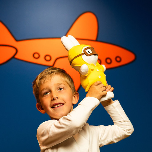 Nijntje - Knuffel - Oom Vliegenier - 28 cm - Afbeelding 4