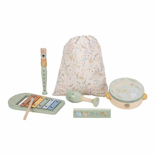 Little Dutch - Muziekset - Safari Friends - Groen