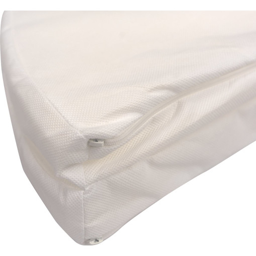 Bopita – Boxmatras – Rond – 95 cm – 5 cm – Foam – Opvouwbaar – Afritsbare Tijk - Afbeelding 2