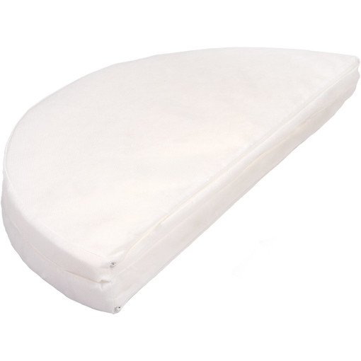 Bopita – Boxmatras – Rond – 95 cm – 5 cm – Foam – Opvouwbaar – Afritsbare Tijk - Afbeelding 3