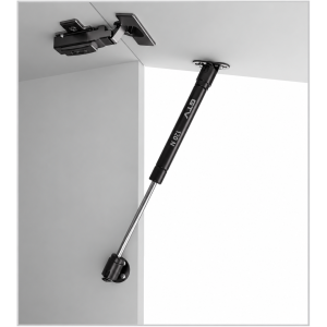 GTV - Gasveer - Gaslift - 120N - Zwart - 4 stuks